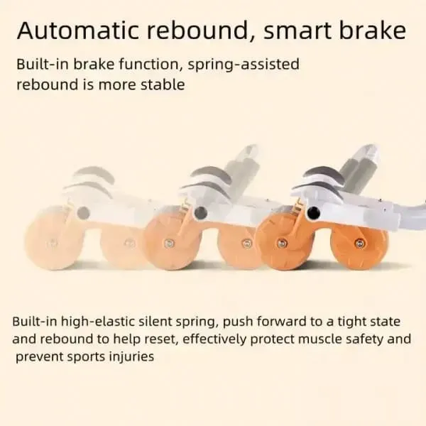 Abdominal Roller For Training With Timer