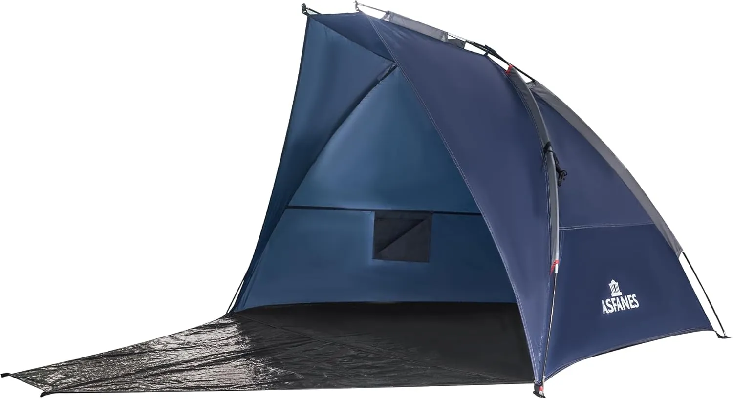 Beach Tent, Beach Shade Tent for 1-2 Person, Easy Setup and Portable Beach Shade Sun Shelter Canopy, Outdoor Fishing Cabana, Navy Blue.