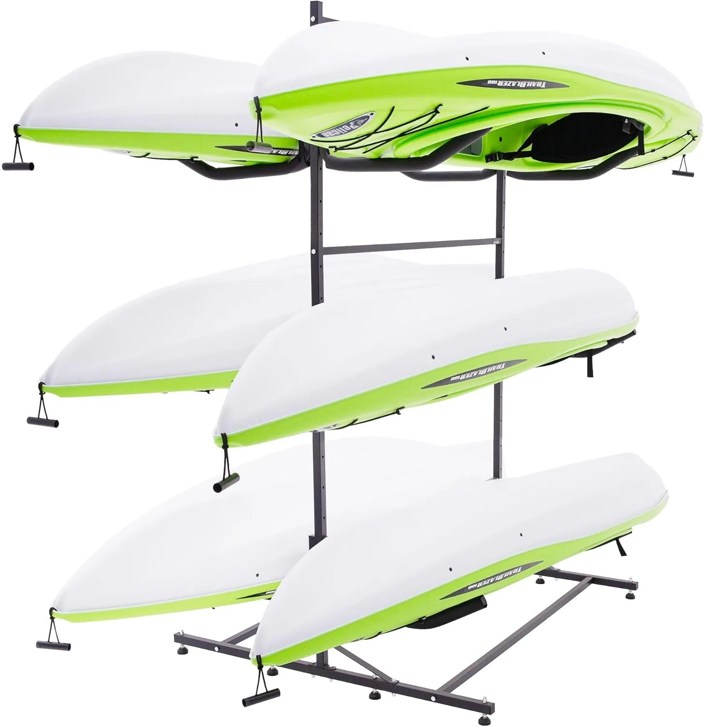 Black Widow Elevate Outdoor Double-Sided 6 Kayak & SUP Storage Rack