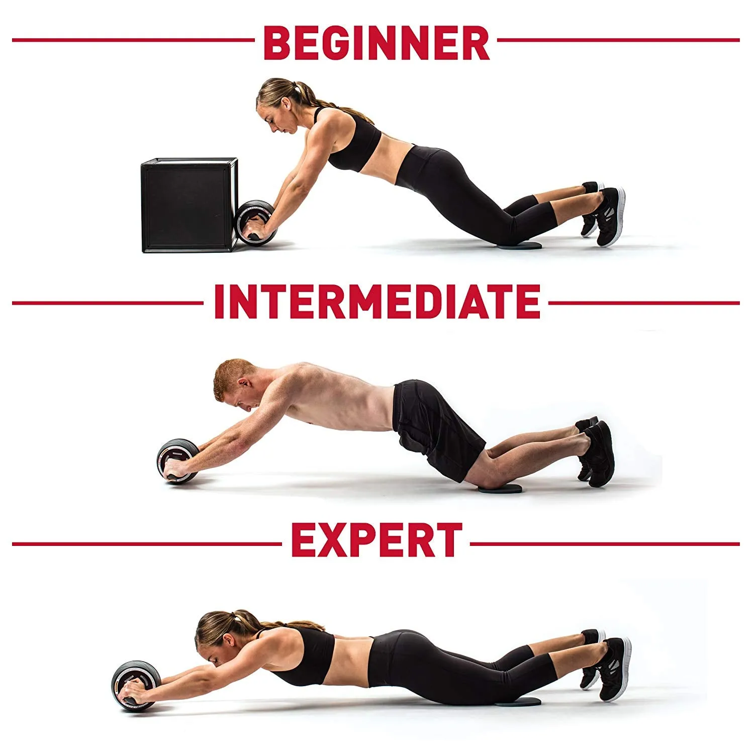 Core Workouts Fitness Ab Carver Roller Green