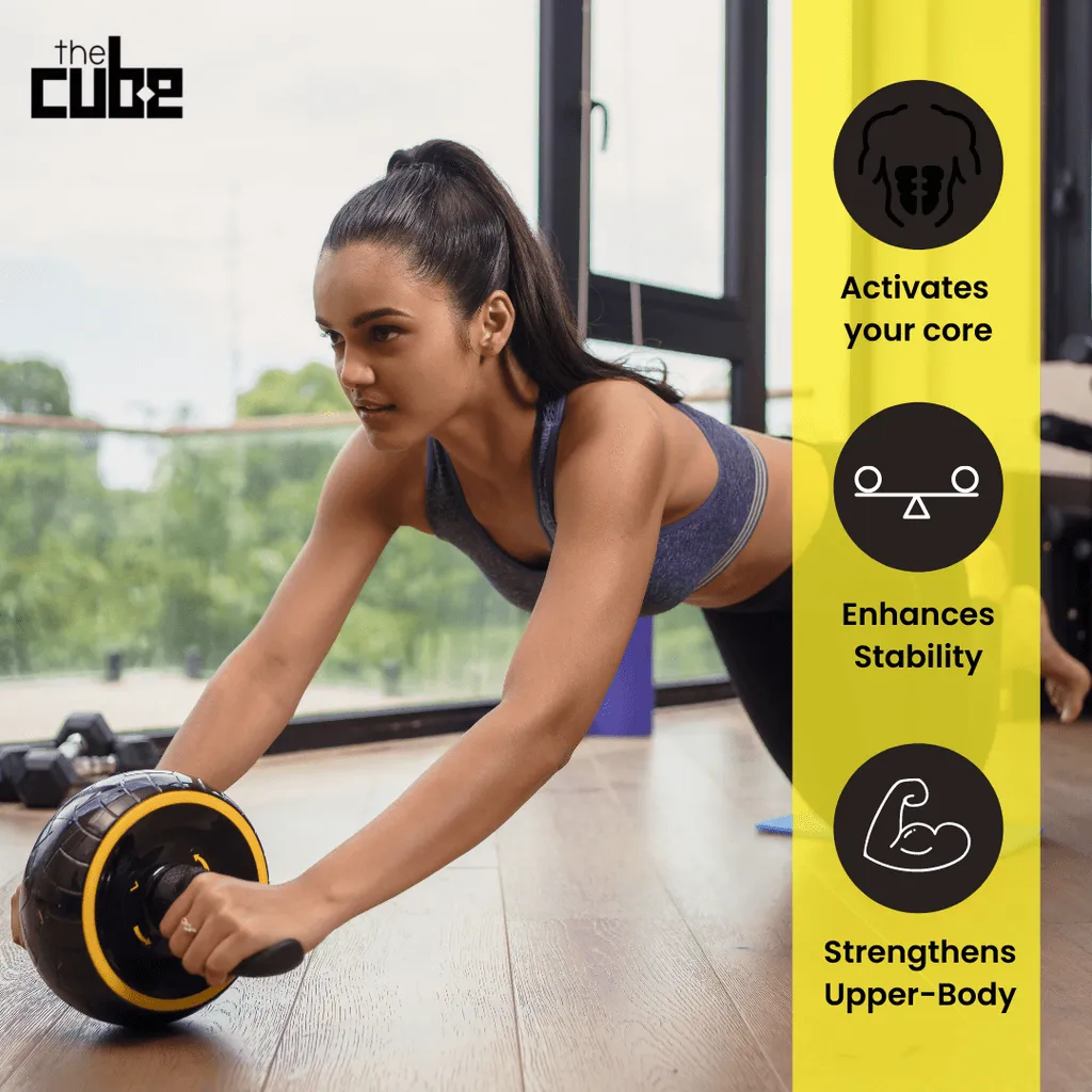 Cube Club Retractabl Ab Wheel