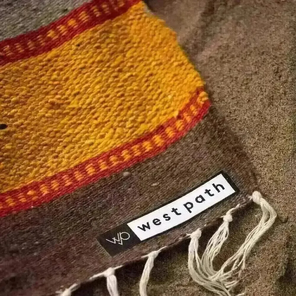 Custom Diamond Wool Mexican Blanket