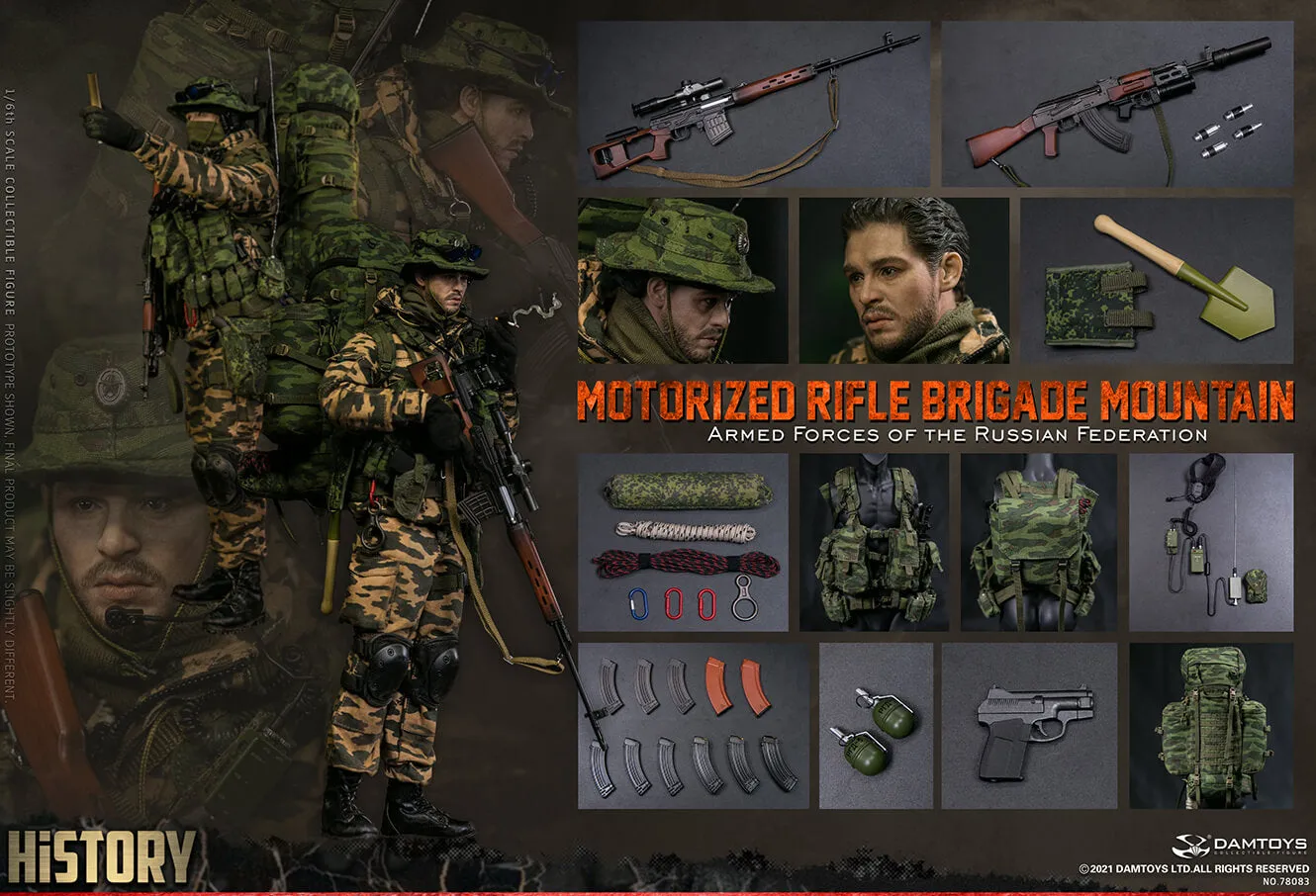 DAM Toys - Armed Forces of the Russian Federation Motorized Rifle Brigade Mountain