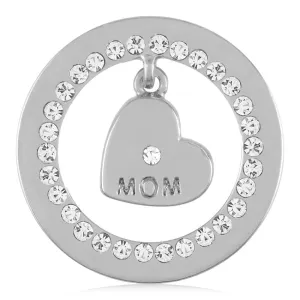 Dangle Heart - Mom - Final Sale