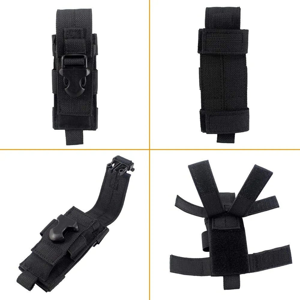 Depring Tactical Single Sheath Holster Utility Tool Holder Case Horizontal Vertical Pistol Mag Pouch