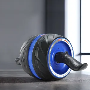 Everfit Ab Roller Automatic Rebound Black & Blue
