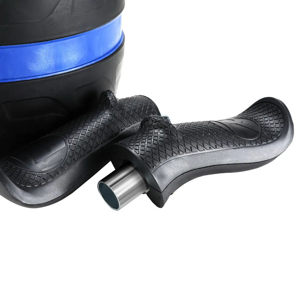 Everfit Ab Roller Automatic Rebound Black & Blue