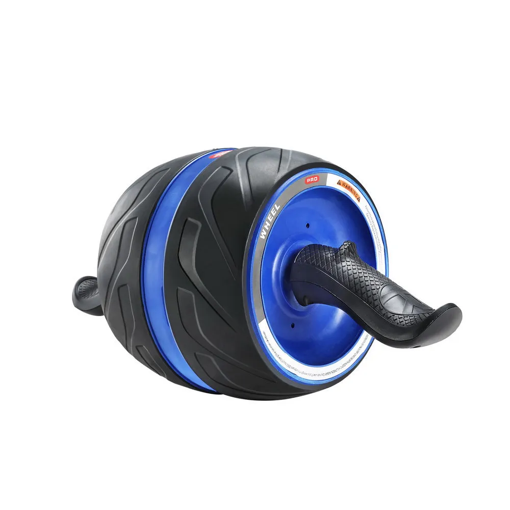 Everfit Ab Roller Automatic Rebound Black & Blue