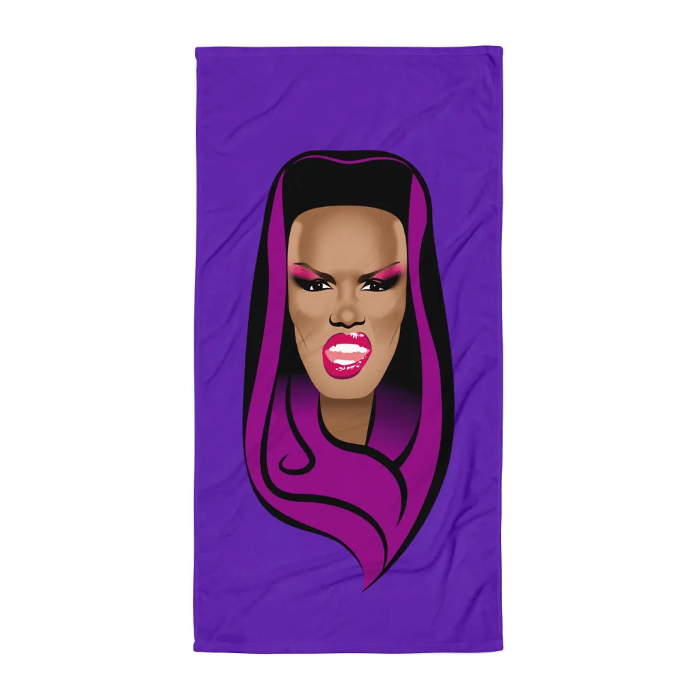 Graceful Hood (Beach Towel)