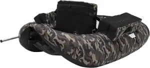 Inflatable Boat Raft with Storage Pockets, 286.6LBS Load Bearing Fishing Boat for Kayak Outdoor Fishing and Boating (Camouflage)