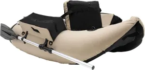 Inflatable Boat Raft with Storage Pockets, 286.6LBS Load Bearing Fishing Boat for Kayak Outdoor Fishing and Boating