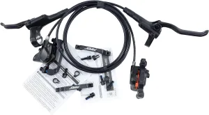 JGbike MTB Hydraulic Disc Brake Set Compatible with Shimano MT200 Mountain Bike Bicycle MTB XC Trail, e-Bike, Fat Bike, The Best Upgrade kit for Mechanical Disc Brake