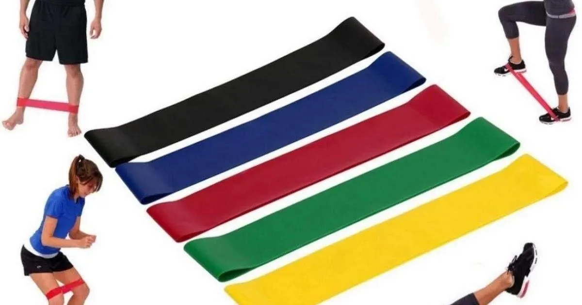 K Kudos 5pcs Exercise Bands Resistance Bands