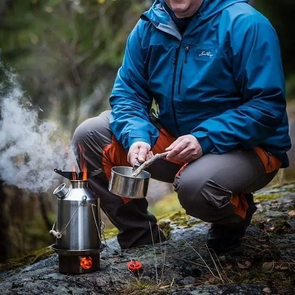 Kelly Kettle Ultimate 'Base Camp' Kit (Stainless Steel) - VALUE DEAL