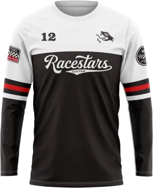 Men's Downhill Motorcycle Sportwear Cycling Jersey Mountain Bike T Shirt Long Sleeve Anti-uv MTB Jersey Racewear