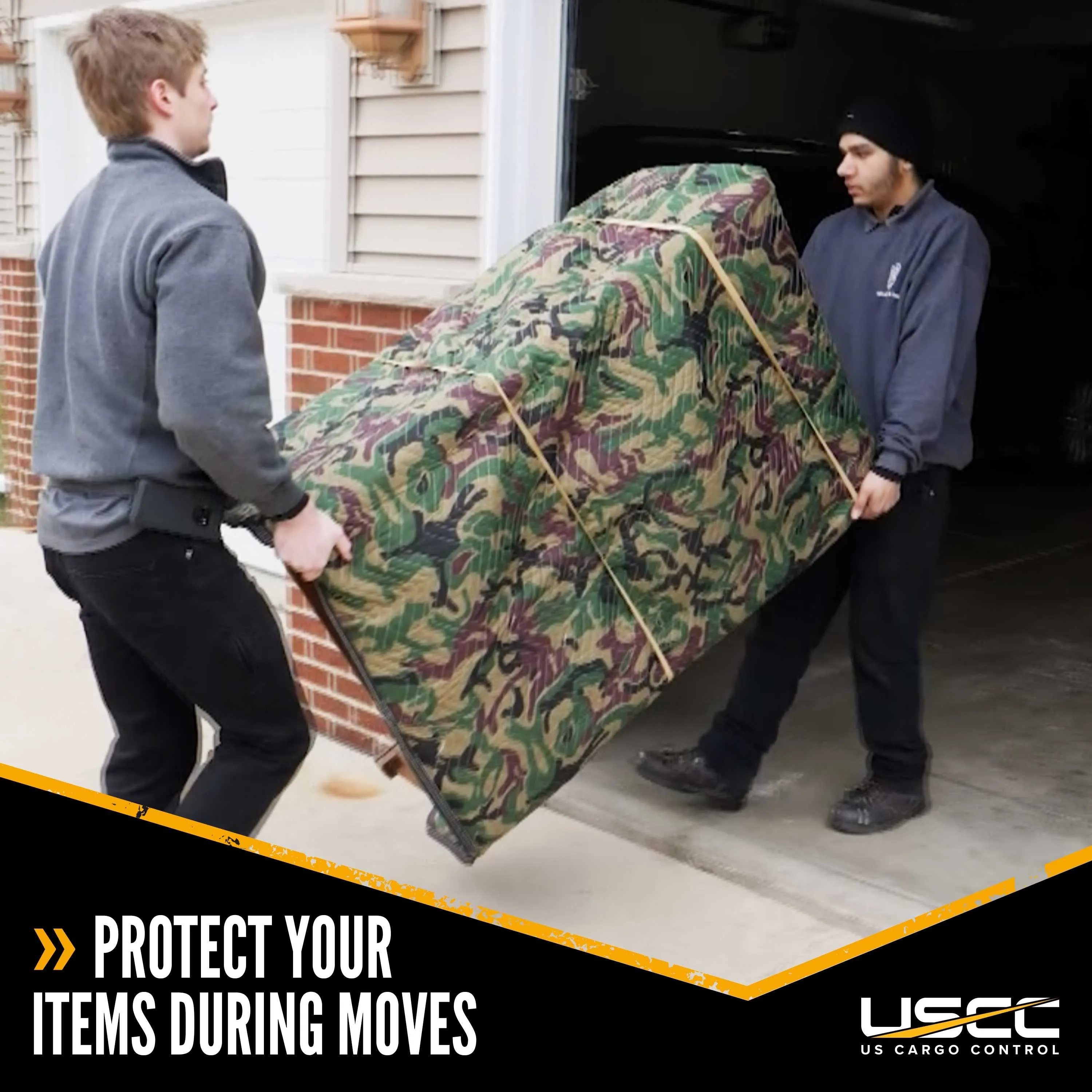 Moving Blankets- Camo Blanket 4-Pack