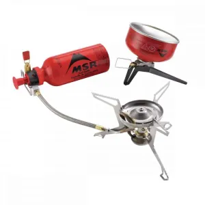 MSR WhisperLite™ Universal Hybrid-fuel Backpacking Stove inc Fuel Bottle