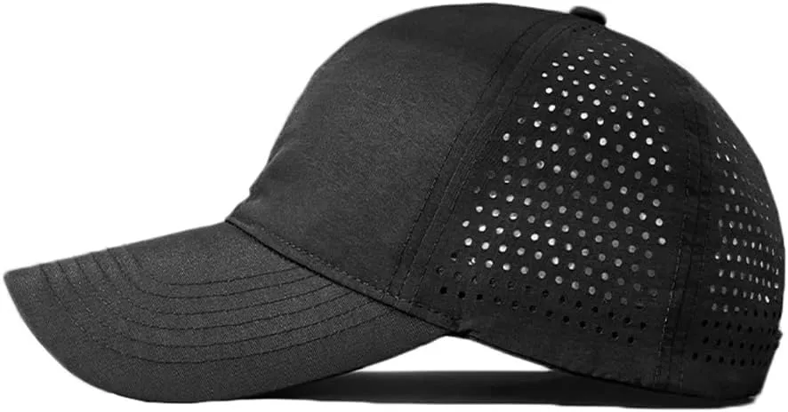 Oversize XXL Baseball Caps,Quick Dry Mesh Sports Hat for Big Heads 22"-25"Waterproof Lightweight Running Sun Hat.