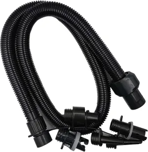 Paddle Board Pump Hose Adaptor Kit Air Horse with 6 Nozzles Electric Air Pump Air Inflation Tube for Stand Up Paddle Board, Kayak Paddle Board