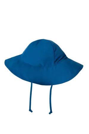 Royal Blue Basic Round Sun Protection Hat
