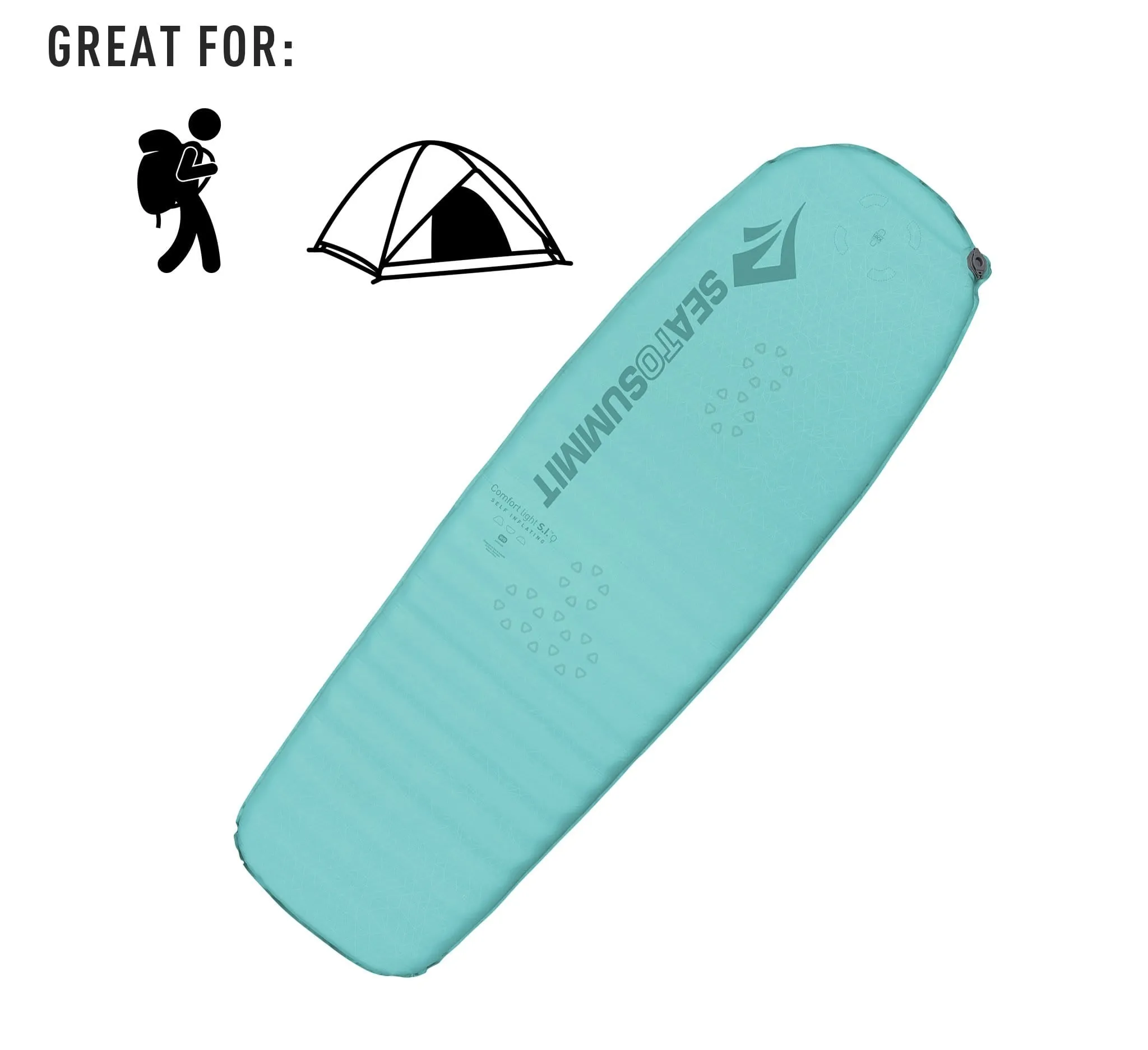 Sea To Summit Women's Comfort Light Self-Inflating Sleeping Mat