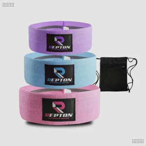 Set Of 3 Resistance Bands HIP CIRCLE Glute Leg Squat Exercise Strength Booty Band NonSlip