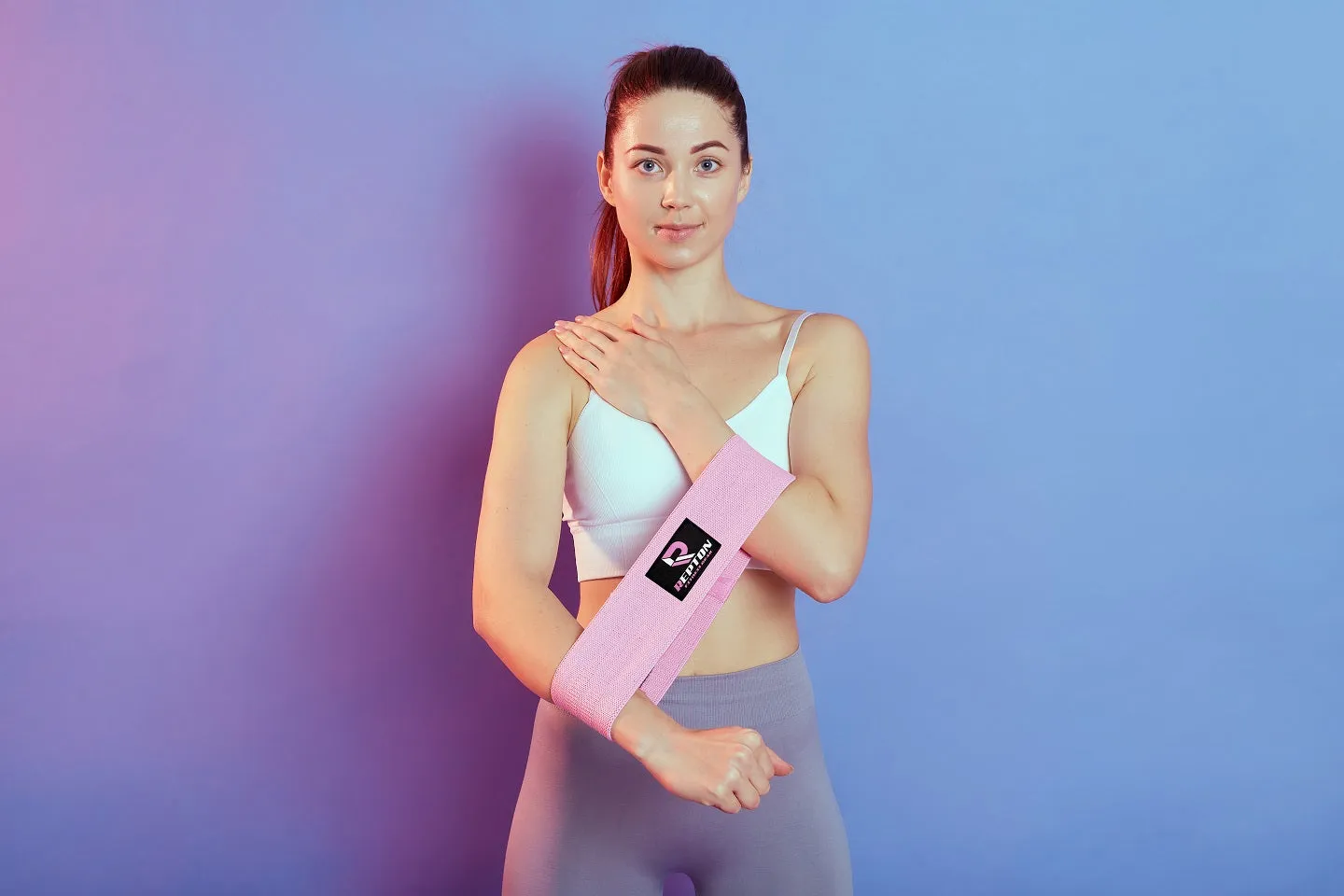 Set Of 3 Resistance Bands HIP CIRCLE Glute Leg Squat Exercise Strength Booty Band NonSlip