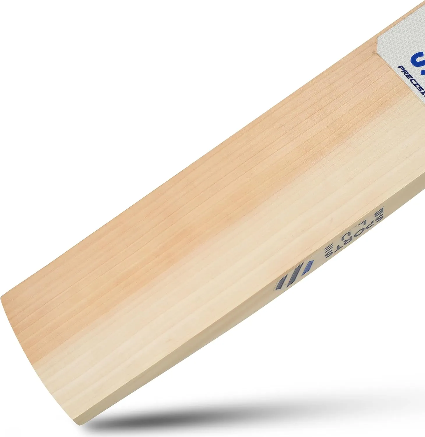 Sports Blue English Willow Cricket Bat | Grade 1 Cricket bat | 9  Straight Grains with 38mm  Edges | Ready to Play with oiling and Knocking