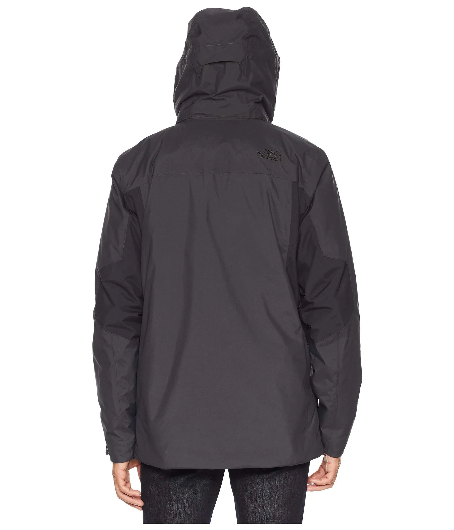 The North Face Men's Clement Triclimate Jacket - Asphalt Grey & TNF Black - L