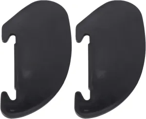 TOYANDONA 2pcs Board Fin Splitter Surfboard Accessory for Enhanced Stability Direction Compatible Inflatable Surfboards Outdoor Surfing Black