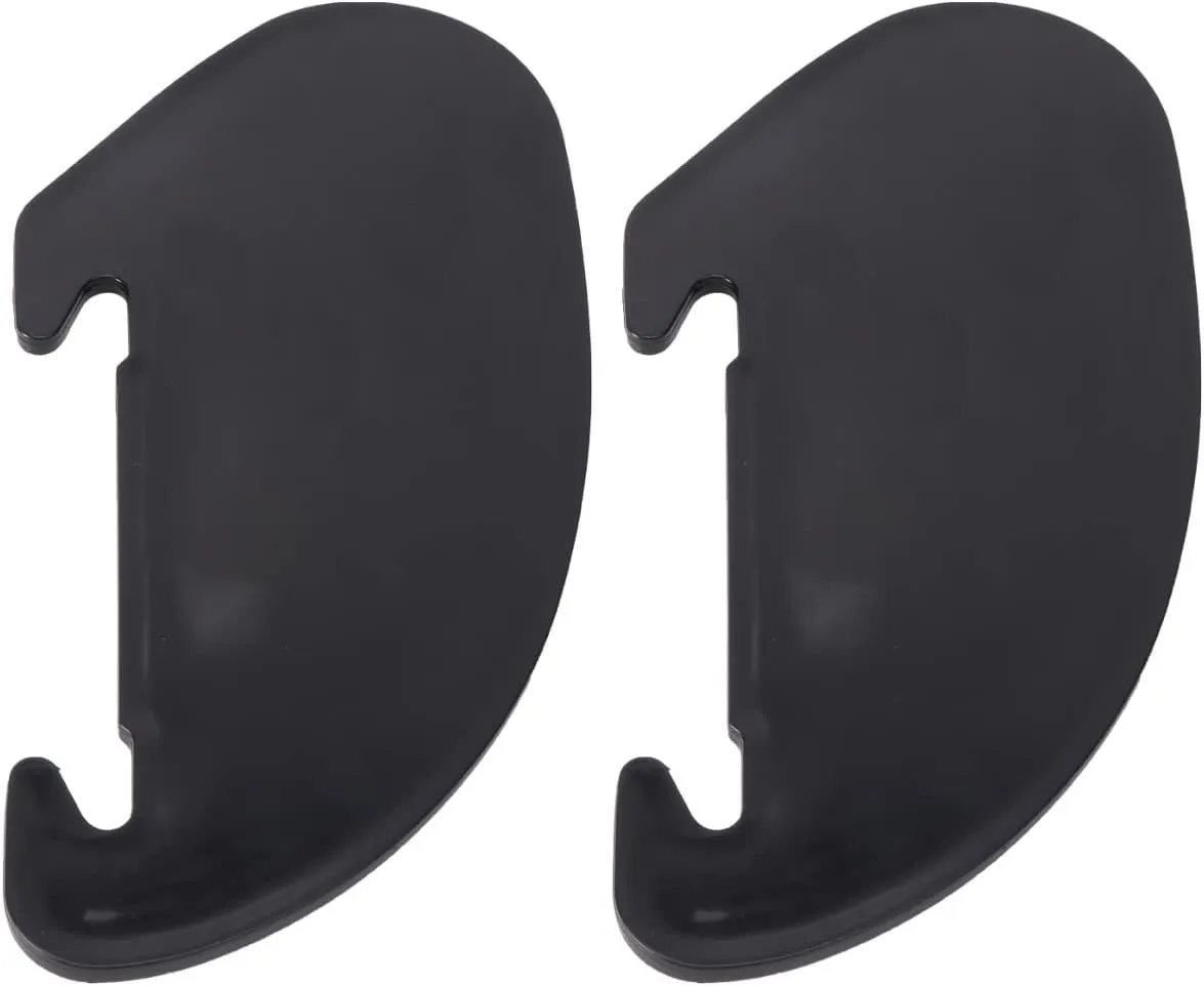 TOYANDONA 2pcs Board Fin Splitter Surfboard Accessory for Enhanced Stability Direction Compatible Inflatable Surfboards Outdoor Surfing Black