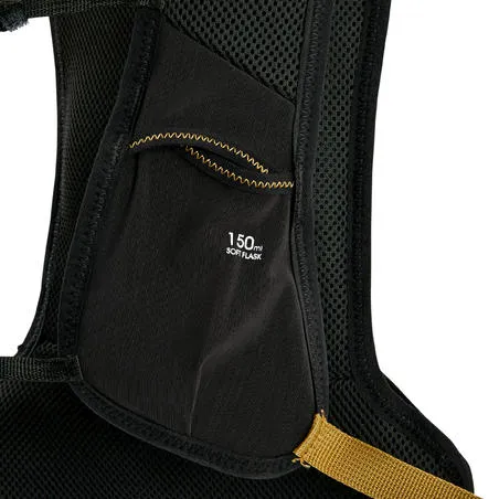 Trail running hydration bag 5l - black/basic bronze