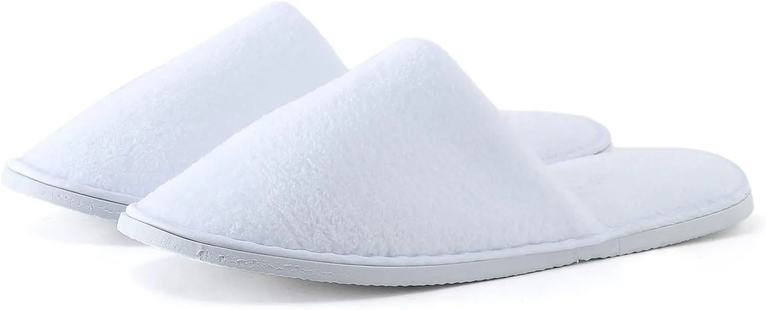 Unisex Disposable Slippers Non-Slip Washable Home Slippersf or Women and Men Hotel Guests Party Travel Spa Slippers