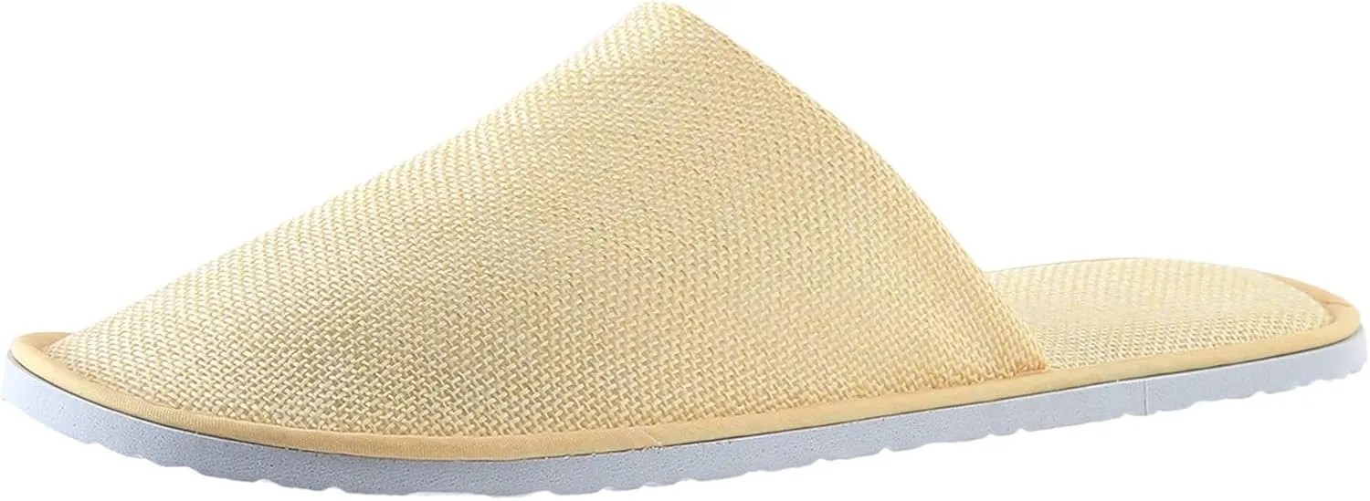 Unisex Disposable Slippers Non-Slip Washable Home Slippersf or Women and Men Hotel Guests Party Travel Spa Slippers
