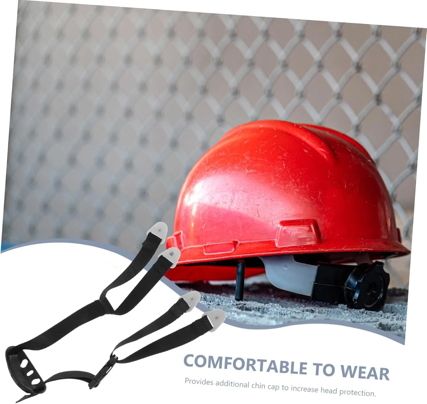 Uonlytech 3pcs Portable Adjustable Chin Strap for Hard Hats Replacement Helmet Liner Chin Strap Construction Accessory for Outdoor Sports and Everyday Wear
