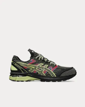 US4-S Gel-Terrain Black / Neon Lime Low Top Sneakers