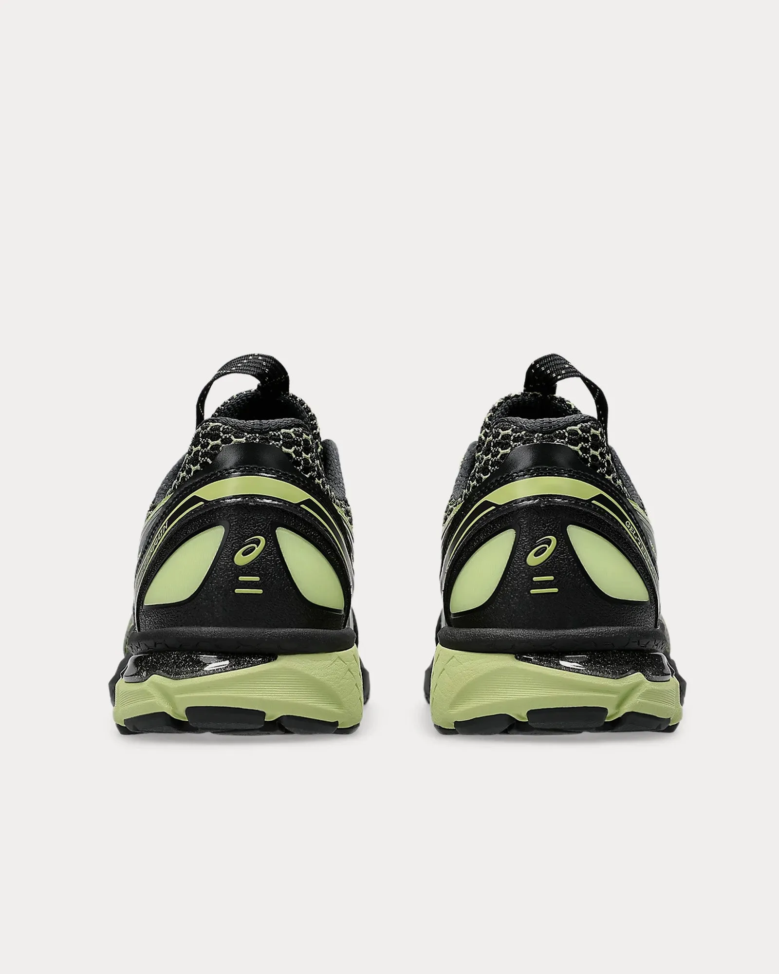 US4-S Gel-Terrain Black / Neon Lime Low Top Sneakers