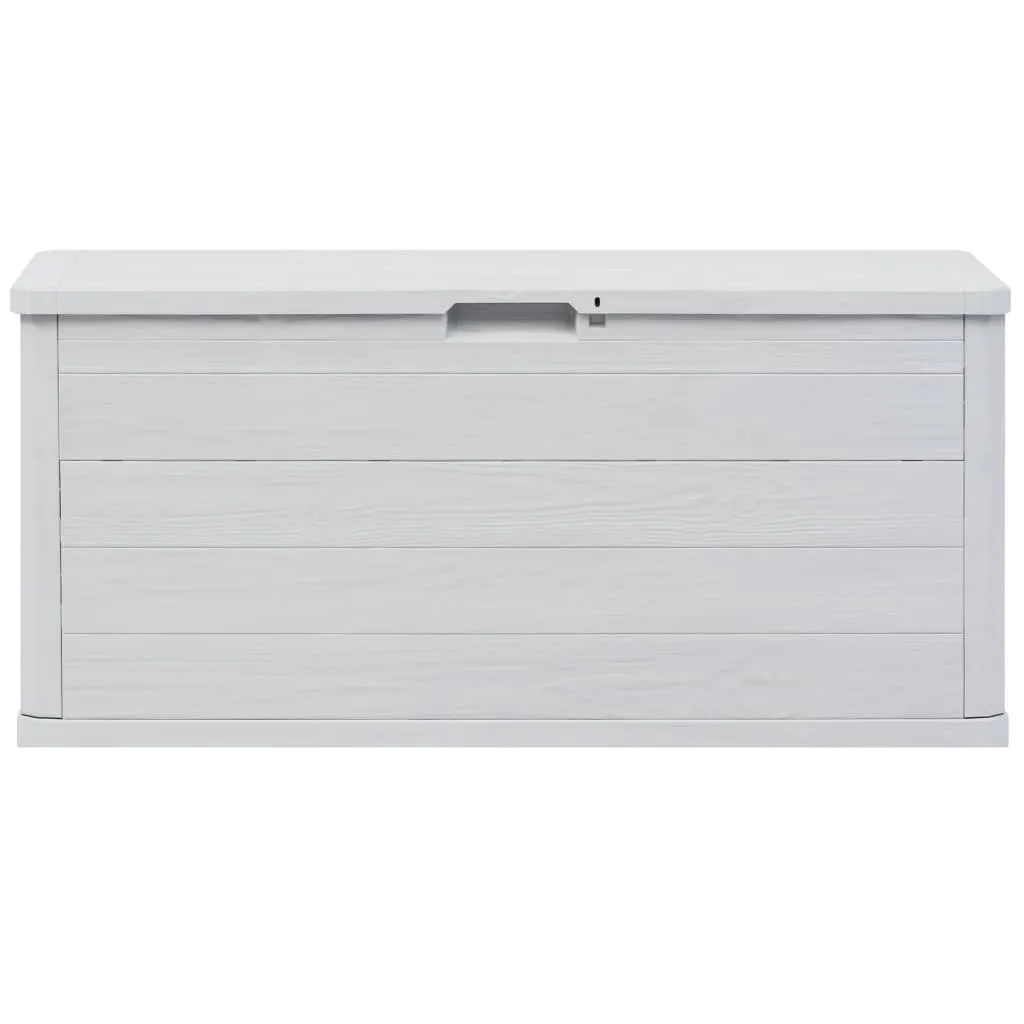 vidaXL Garden Storage Box 280 L Light Grey