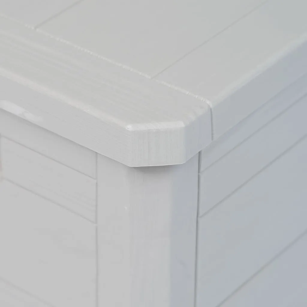 vidaXL Garden Storage Box 280 L Light Grey