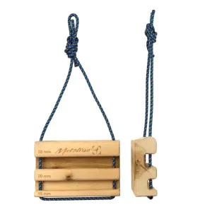 Wood Rock Rings Training Holds